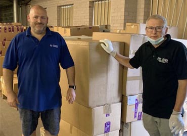 CLOTHING DONATION TO COUNTRIES AROUND THE GLOBE